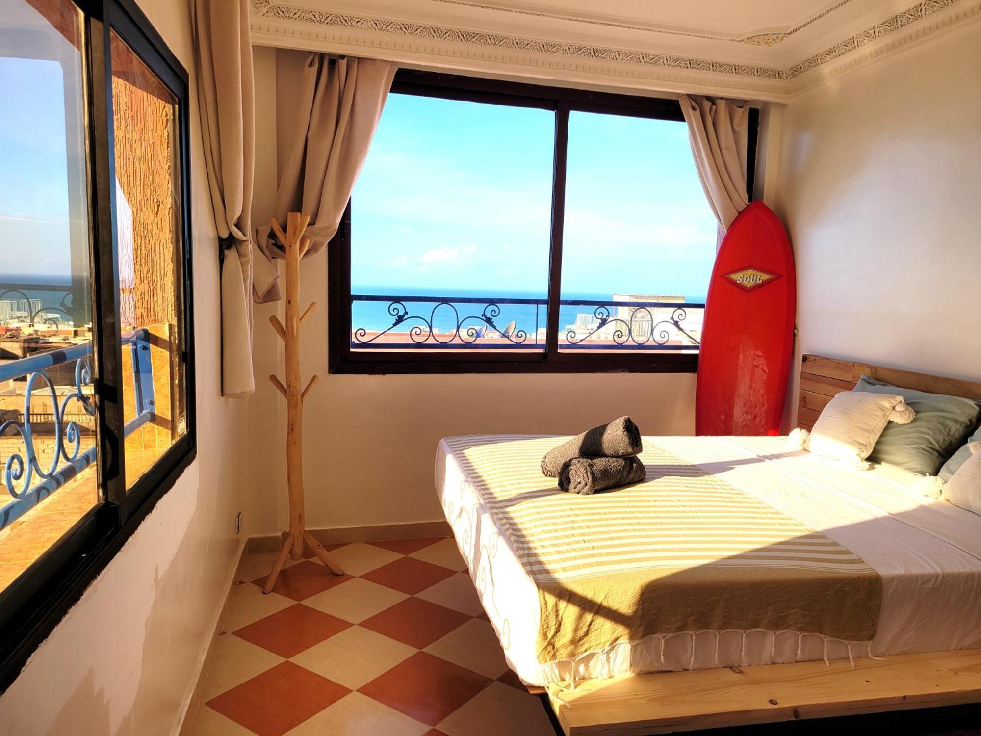 Bed and Breakfast Good Wave Surf House Tamraght Exterior foto